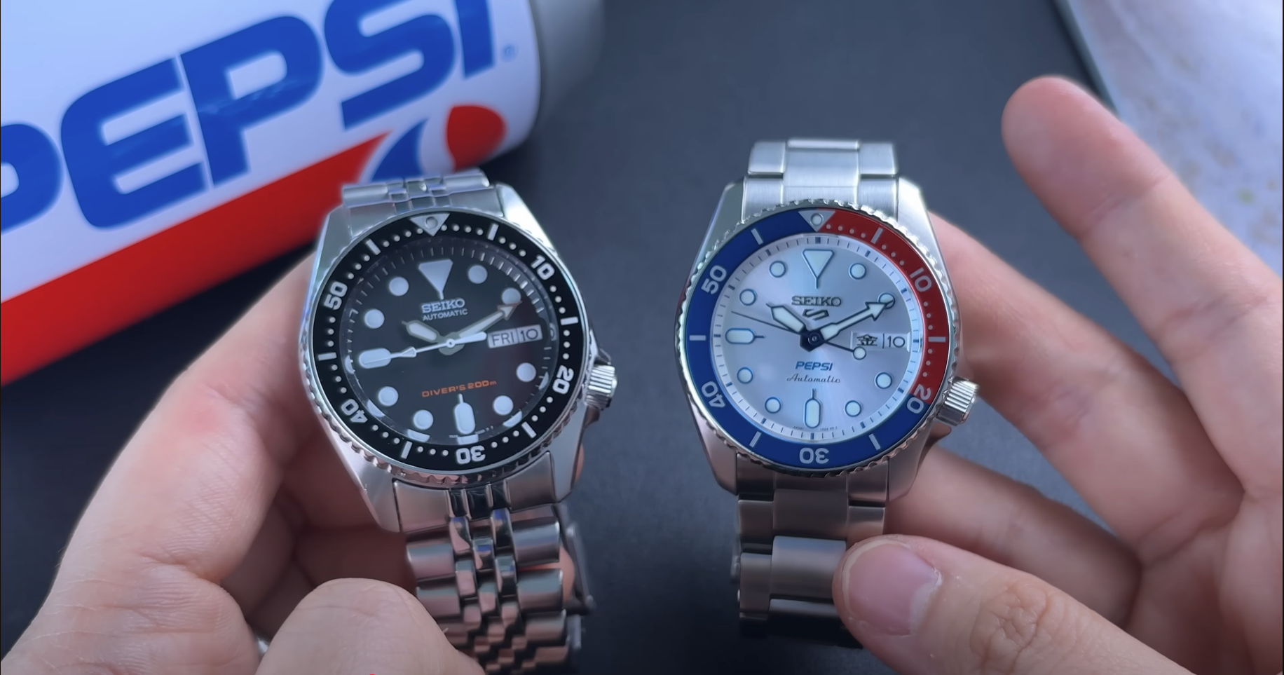 Seiko Pepsi SRPL99 & Seiko SKX013